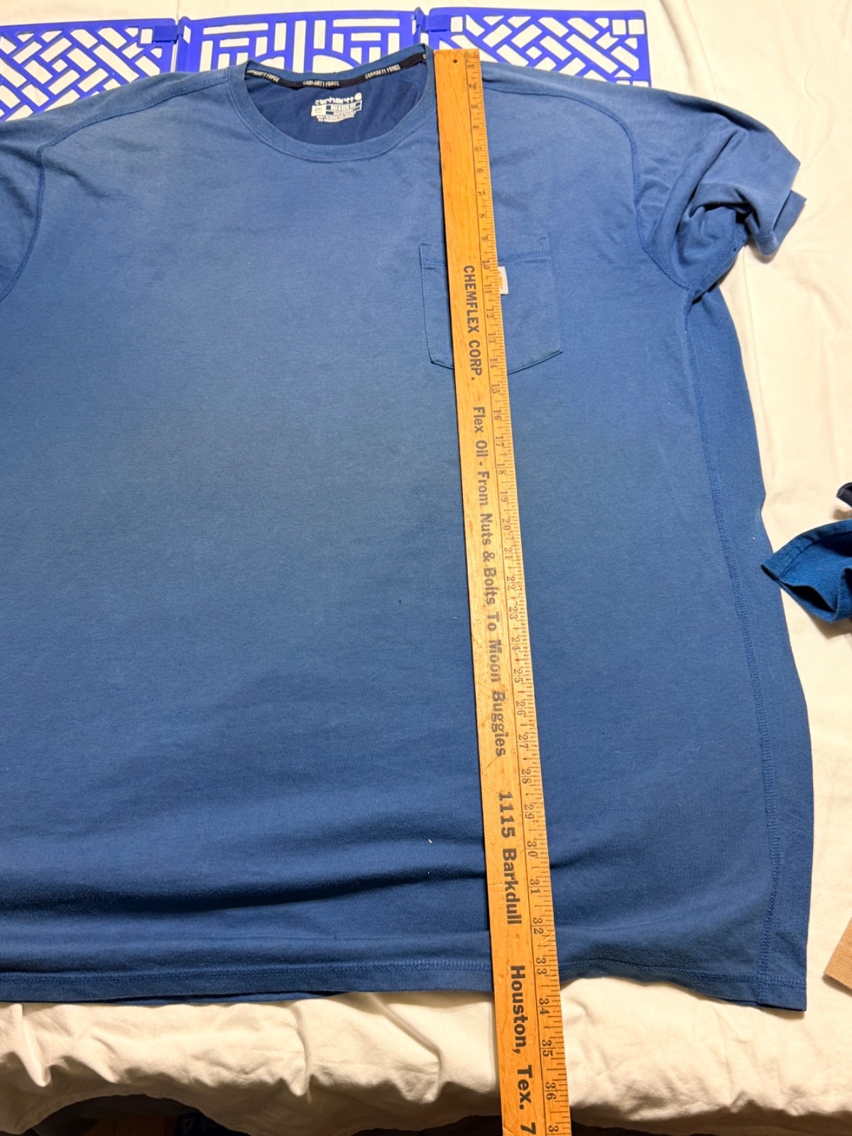 Carhartt T Shirt Adult 3XL Original/ Relaxed Fit Short Sleeve Pocket Lot Of 4