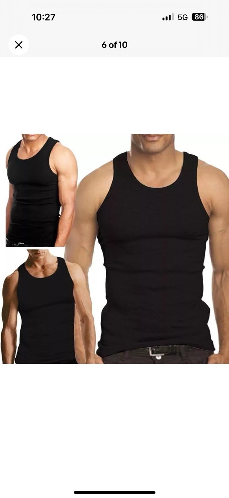 3 Pieces White 3xL A Shirt/ Tang Top Special Last Of Inventory Best Quality