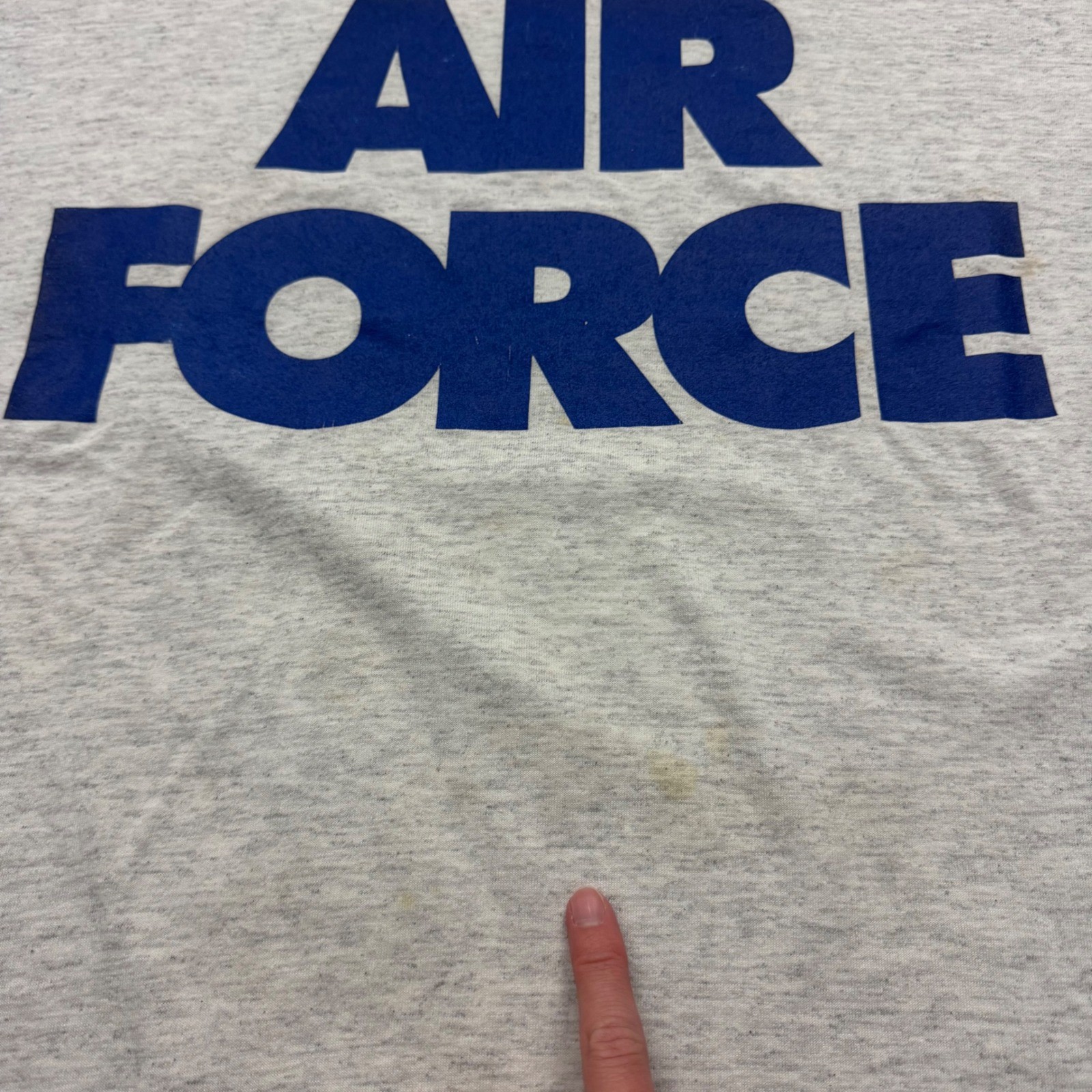 Vintage United States Air Force Military Aim High T-Shirt Tee Oneita XL