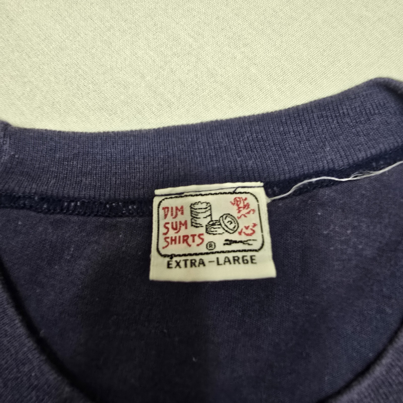 Vintage 80’s Dim Sum Shirts Hong Kong Star Ferry Tshirt Single Stitch Size XL