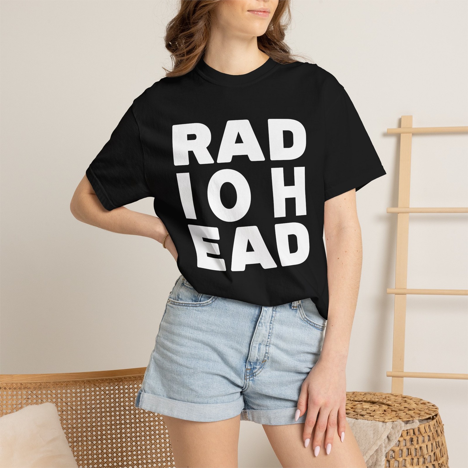 RADIOHEAD stacked text T-shirt