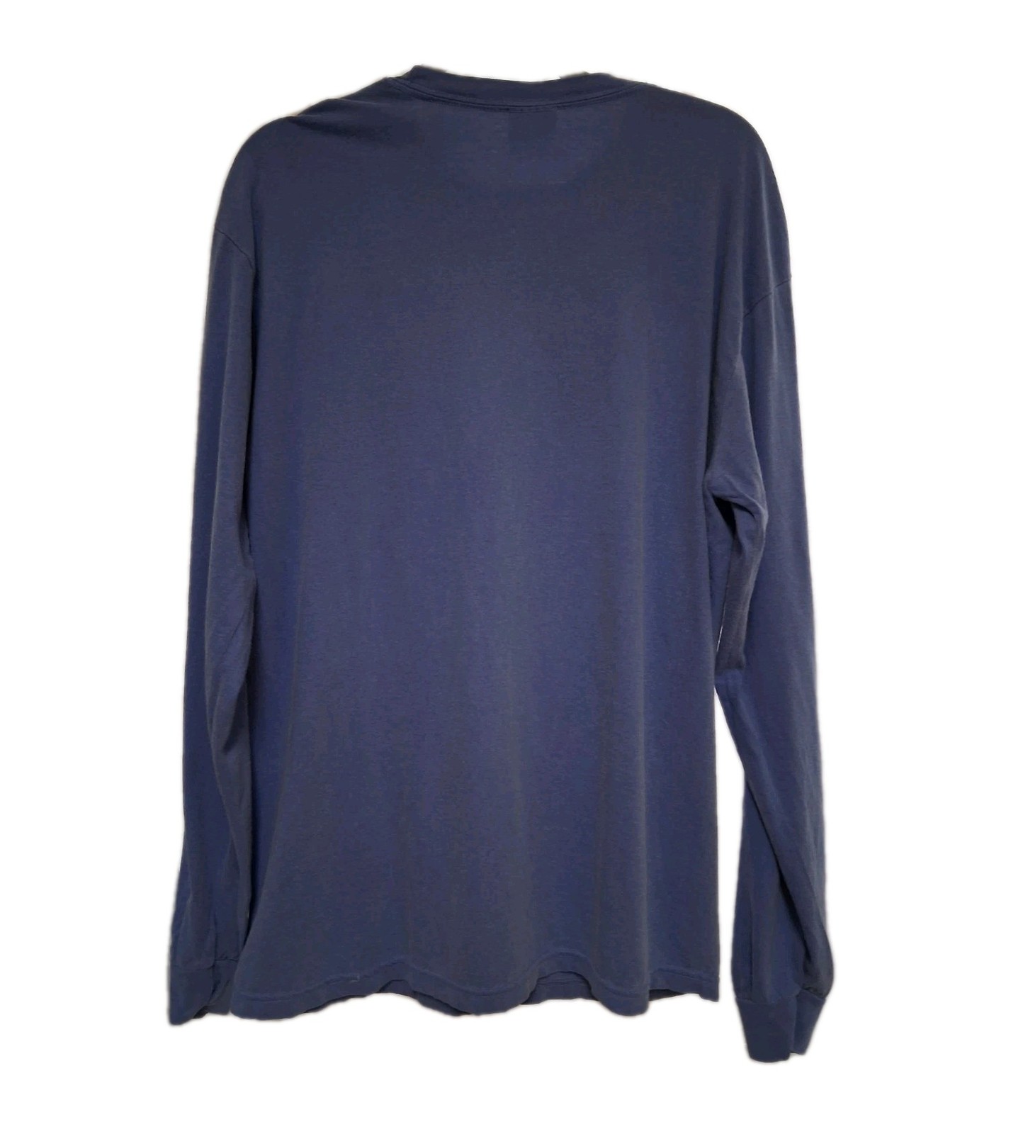 Comfort Colors Adult 100% USA Cotton Heavyweight RS Long Sleeve T-Shirt LG Blue