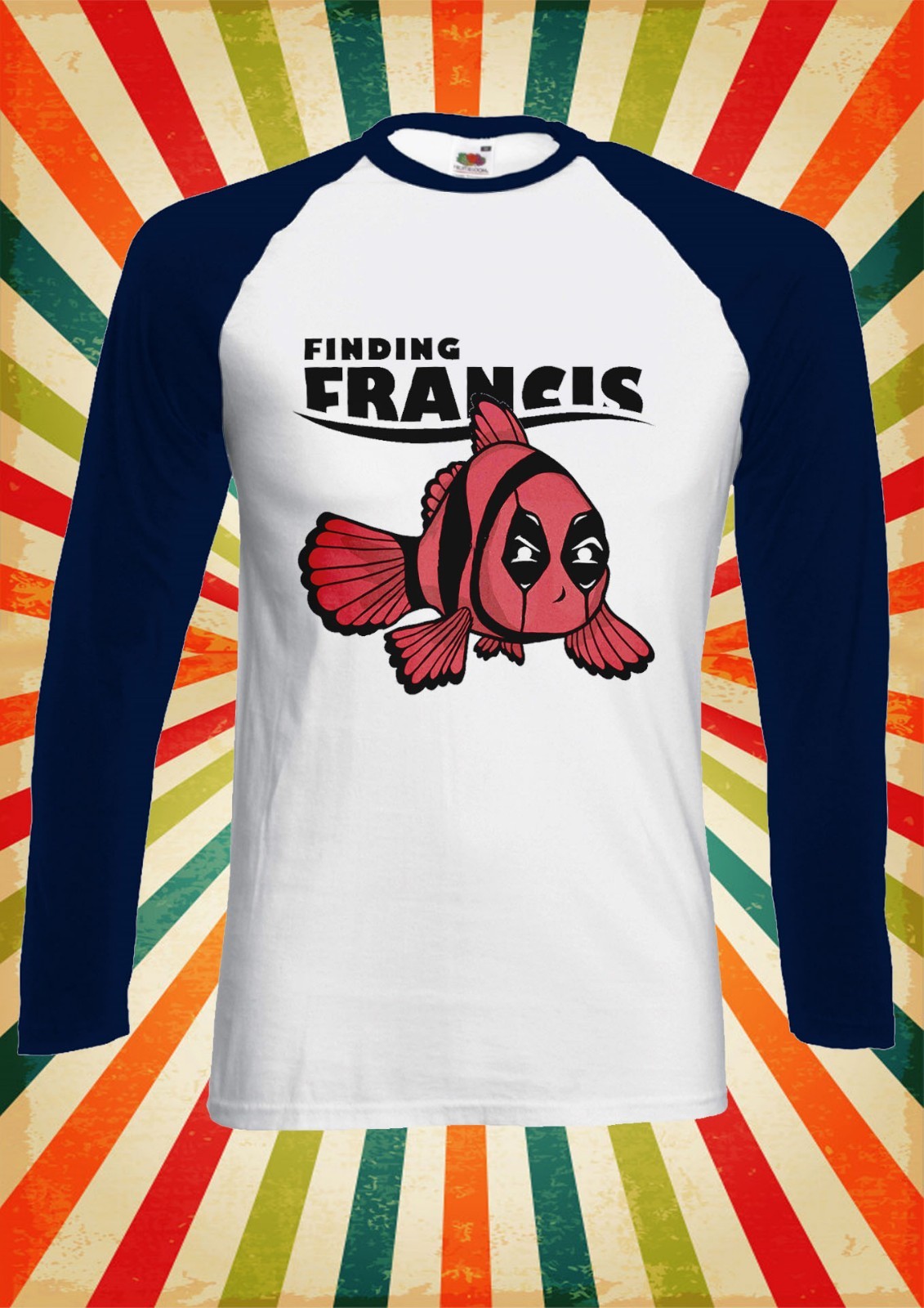 Finding Francis Deadpool Cool Men Women Long Short Sleeve Baseball T Shirt 138E