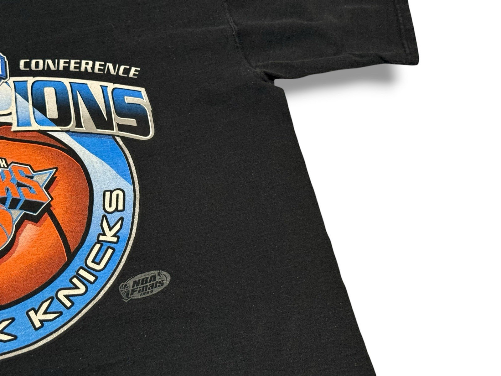 Vintage 1999 NBA Finals New York Knicks XL Eastern Conference Champions T-Shirt