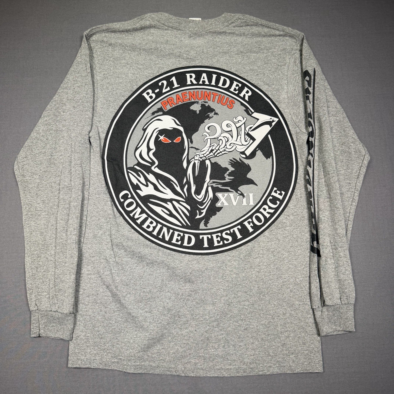USAF B-21 RAIDER Shirt Men’s Small FLIGHT COMBINED TEST FORCE Edwards AFB