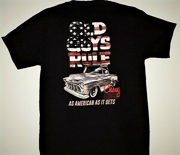OLD GUYS RULE AS AMERICAN AS IT GETS Chevy Truck Various Sizes