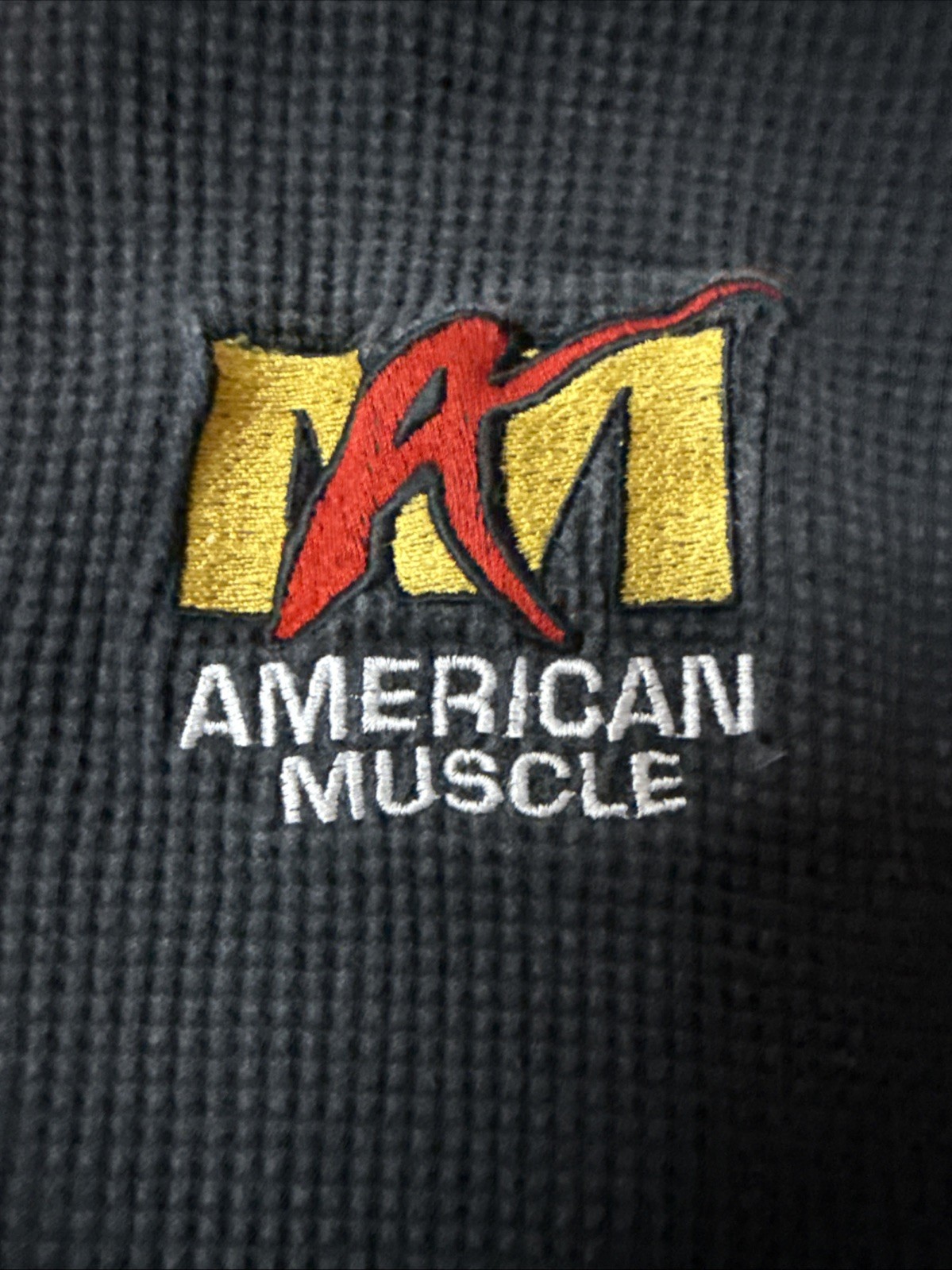 Vintage 90’s American Muscle Long Sleeve Size XL Bodybuilding Shirt