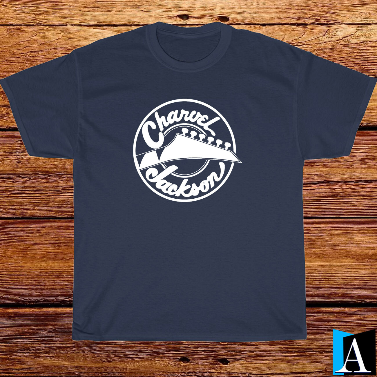 New Shirt Charvel Jackson Guitars Logo T-Shirt Black/White/Grey/Navy Size S-5XL