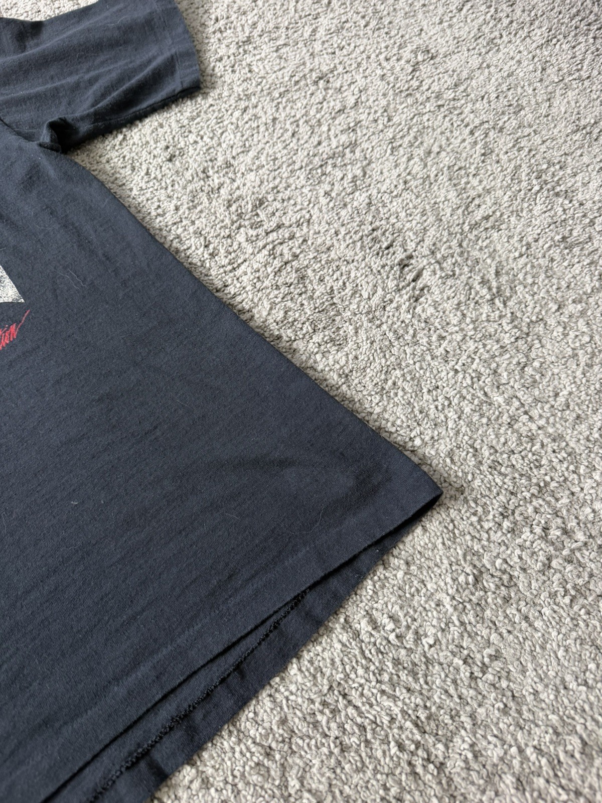 Vintage 90’s Marlboro Cowboy Wild West Single Stitch Faded Black T-Shirt