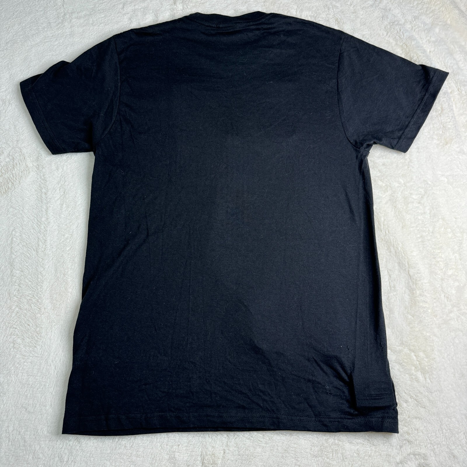 Battery Operated LED Shirt Black Size Small – Lights Up To Sounds. See Video