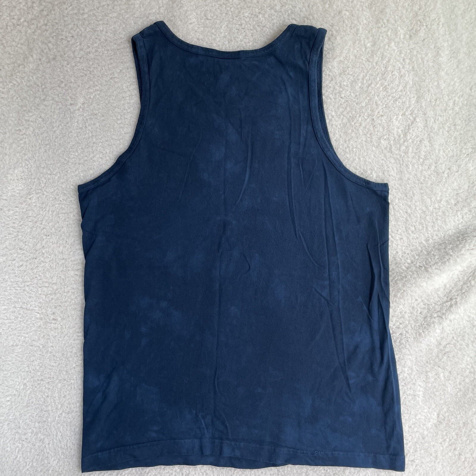 VTG The Mountain Dragon Shirt Mens Medium Tank Top Blue Skulls Fantasy NEW