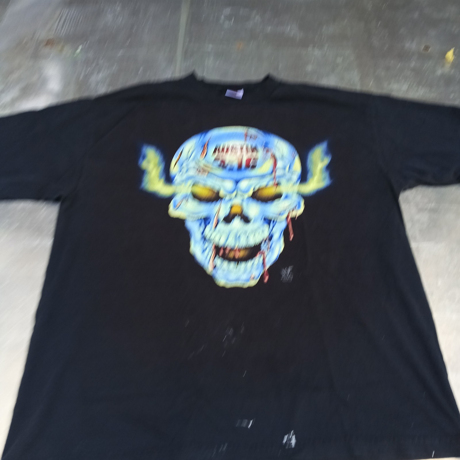 Vintage Stone Cold Steve Austin 3:16 WWF Wrestling Skull T-Shirt Mens XL AAA 90s