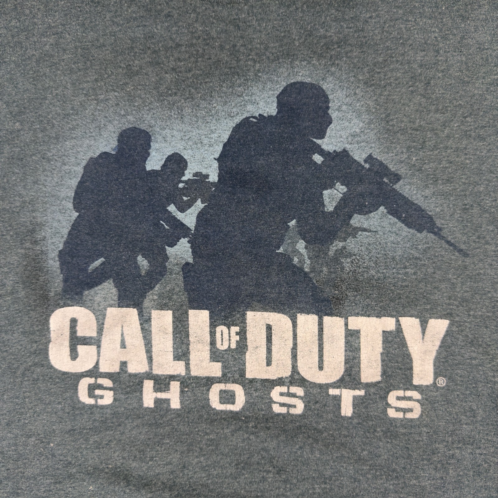 Vintage 2013 Call of Duty Ghosts Men’s Large Graphic T-Shirt COD Gaming Skater