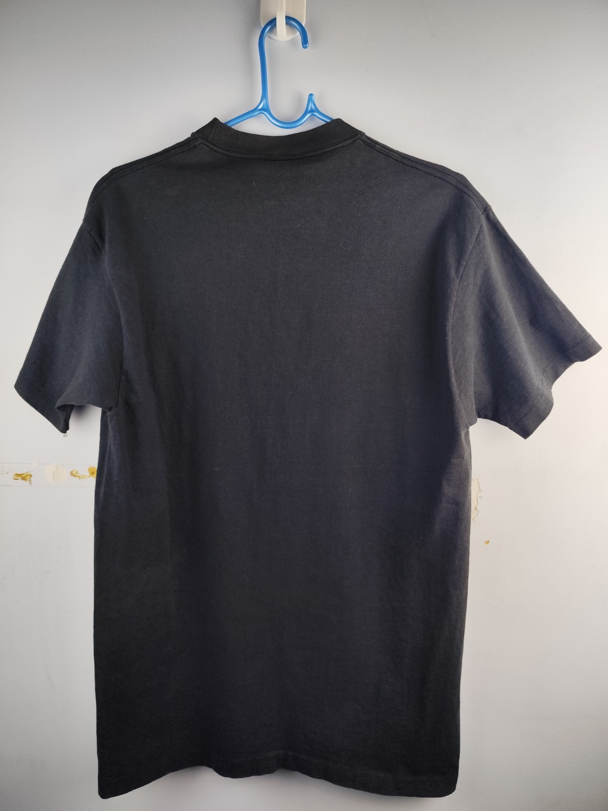 VINTAGE 90s Adidas Sport Embroidered T-Shirt Black Single Stitch Made in USA M