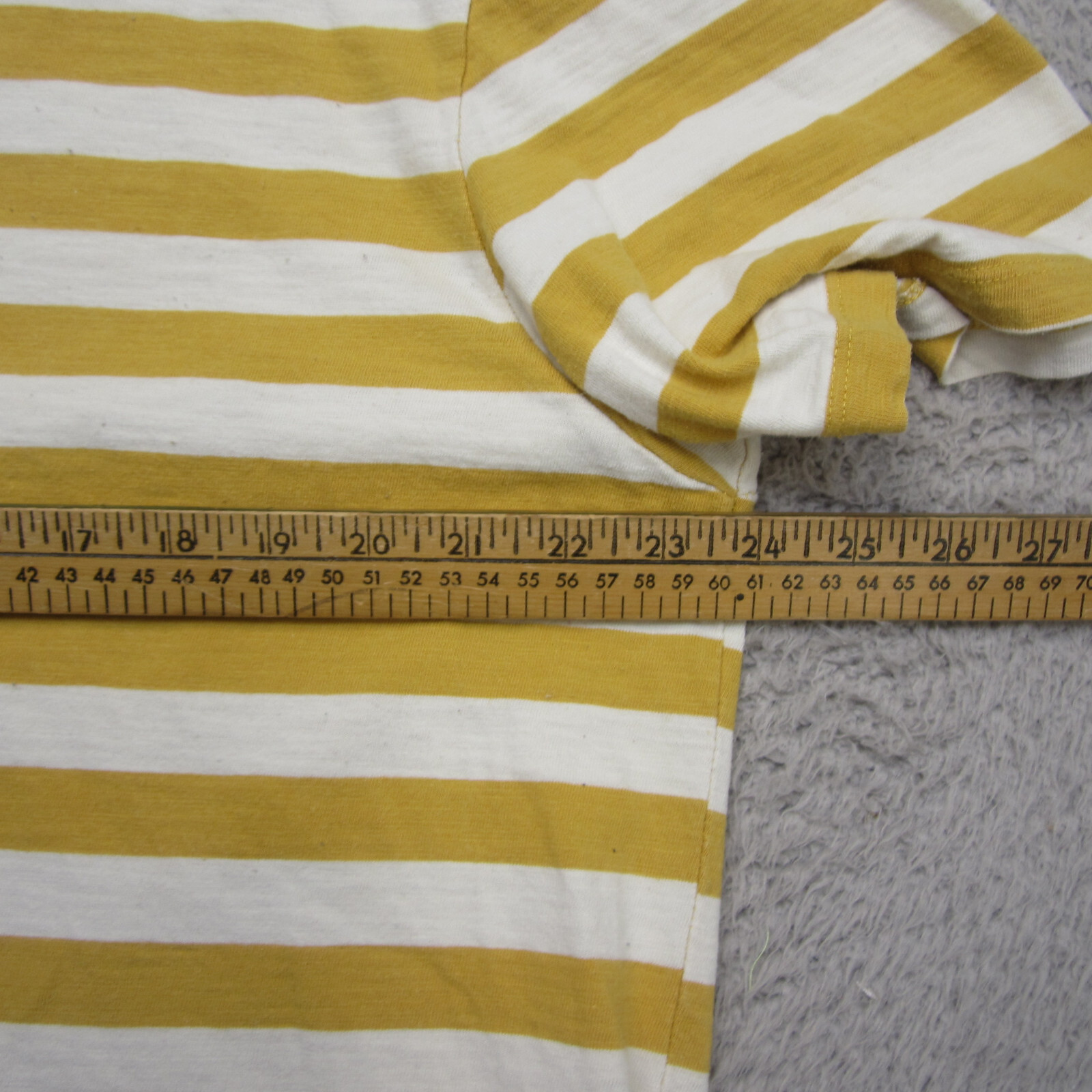 Guess Shirt Men L Yellow Los Angeles ASAP Rocky Y2K Retro Tee
