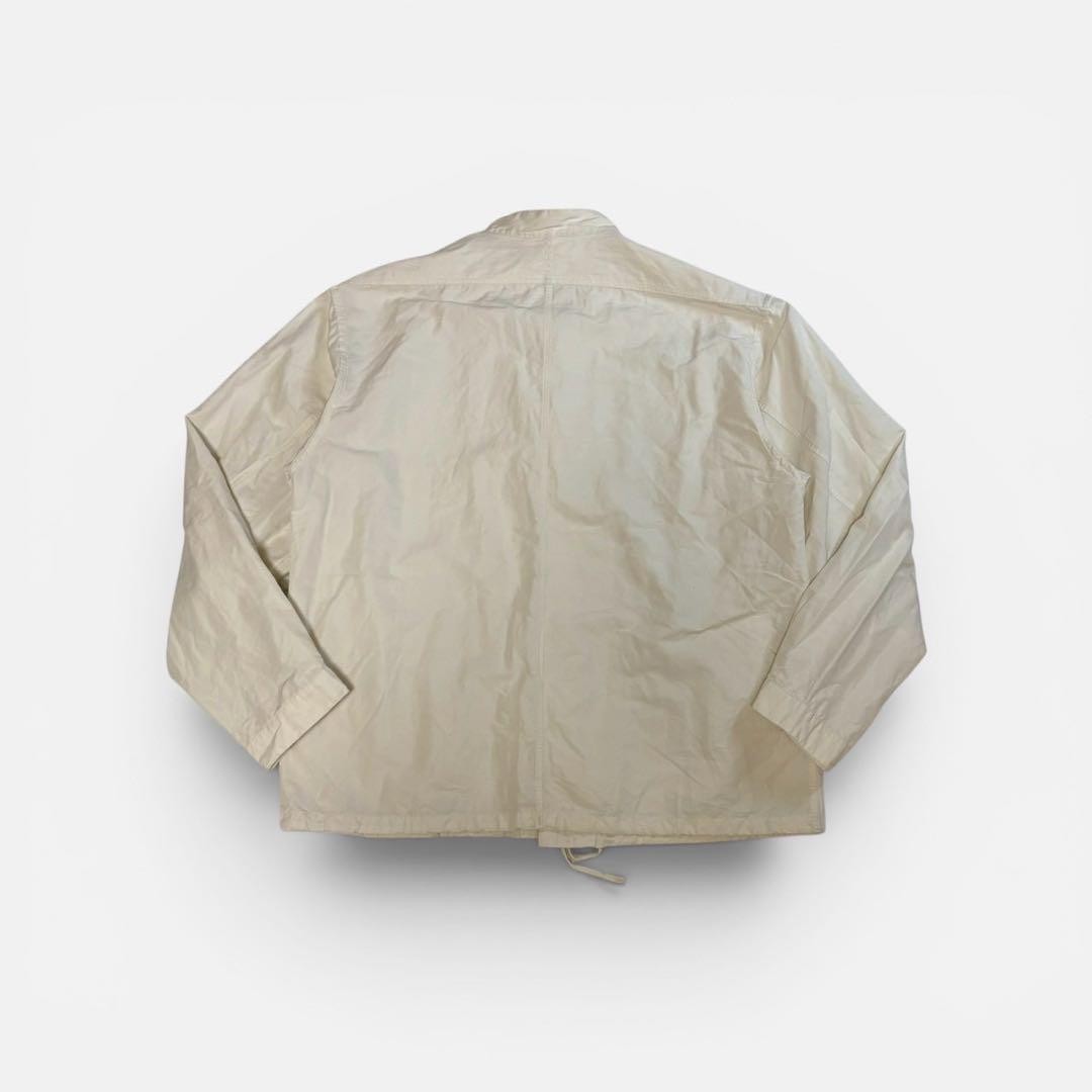 PHIGVEL C/L Stand Collar Jacket 22SS – Size 4 (XL) Natural Color