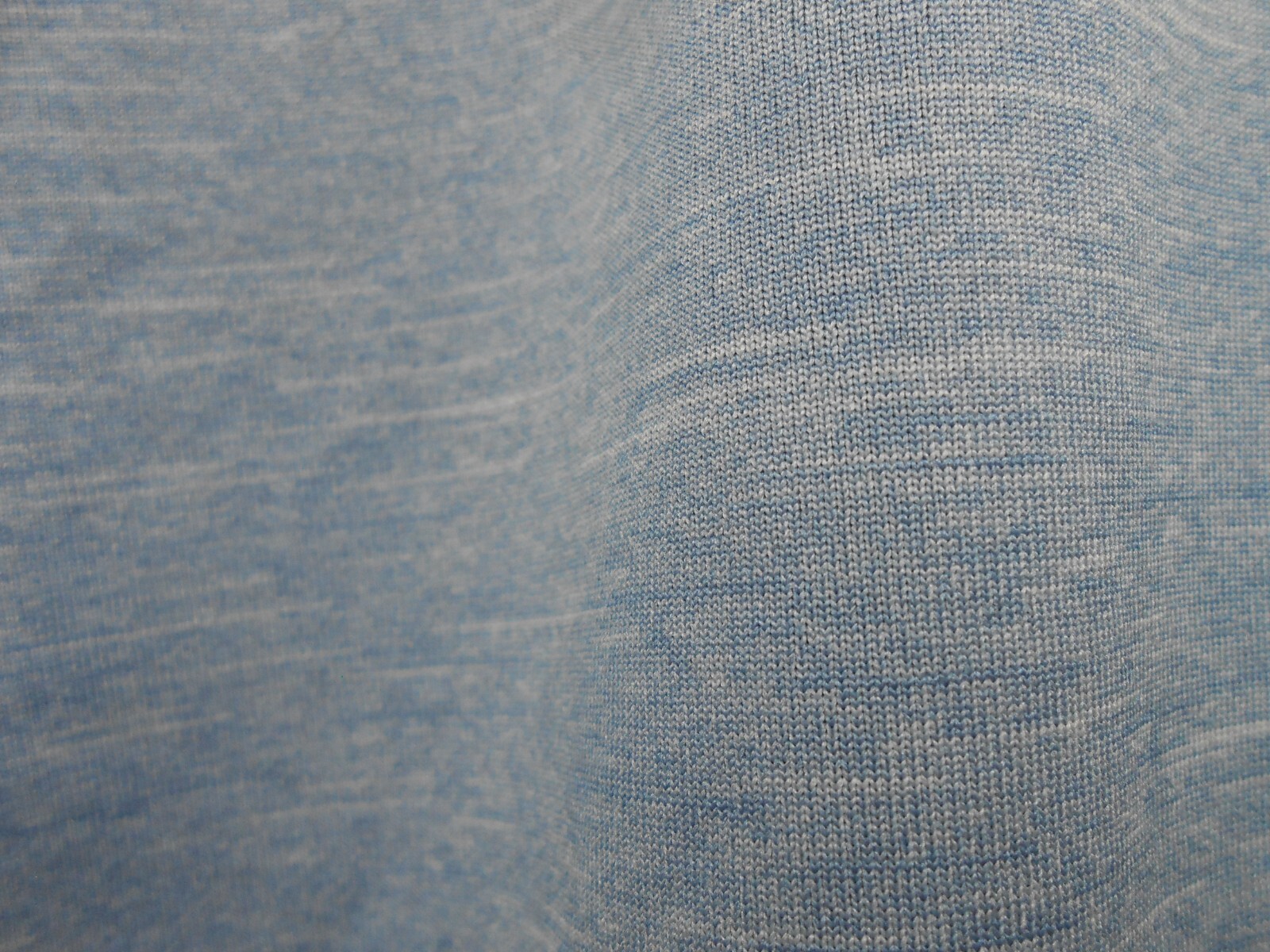NIKE DRIFIT TEE-SHIRT SIZE LARGE PALE BLUE GRAY LIGHT FABRIC MACHINE WASH