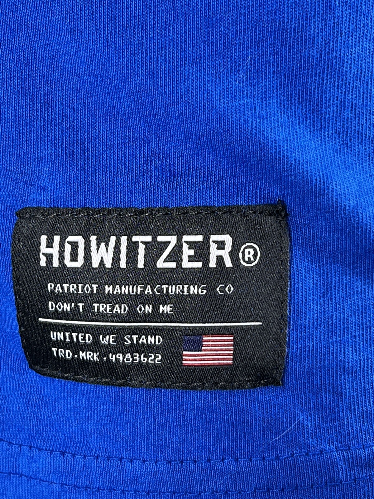 Howitzer Style Men’s T-Shirt PATRIOT WARRIOR Military Grunt MFG