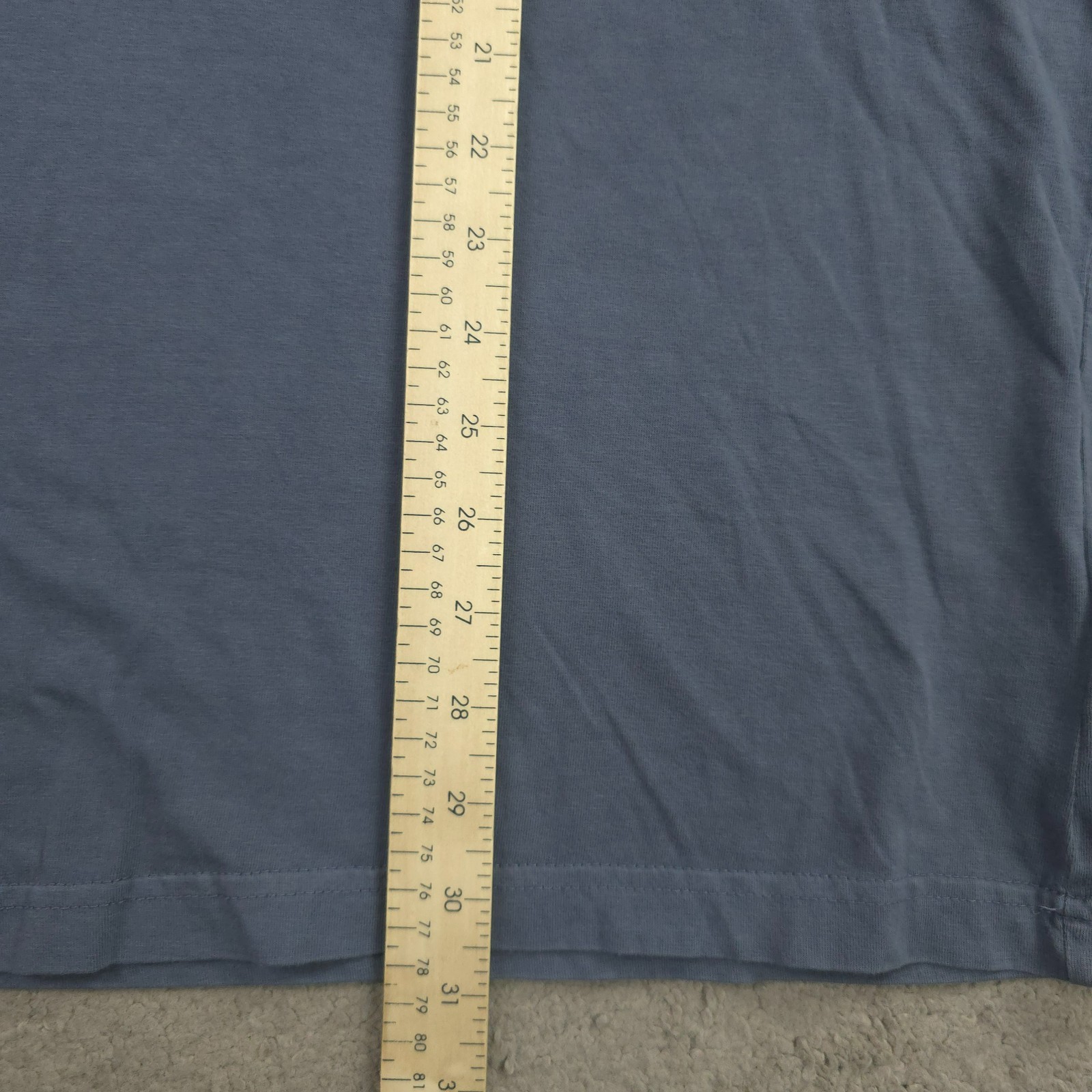 Cotton-On Men’s Loose Fit Dusty Denim Crew Cotton T-Shirt Short Sleeve 2XL