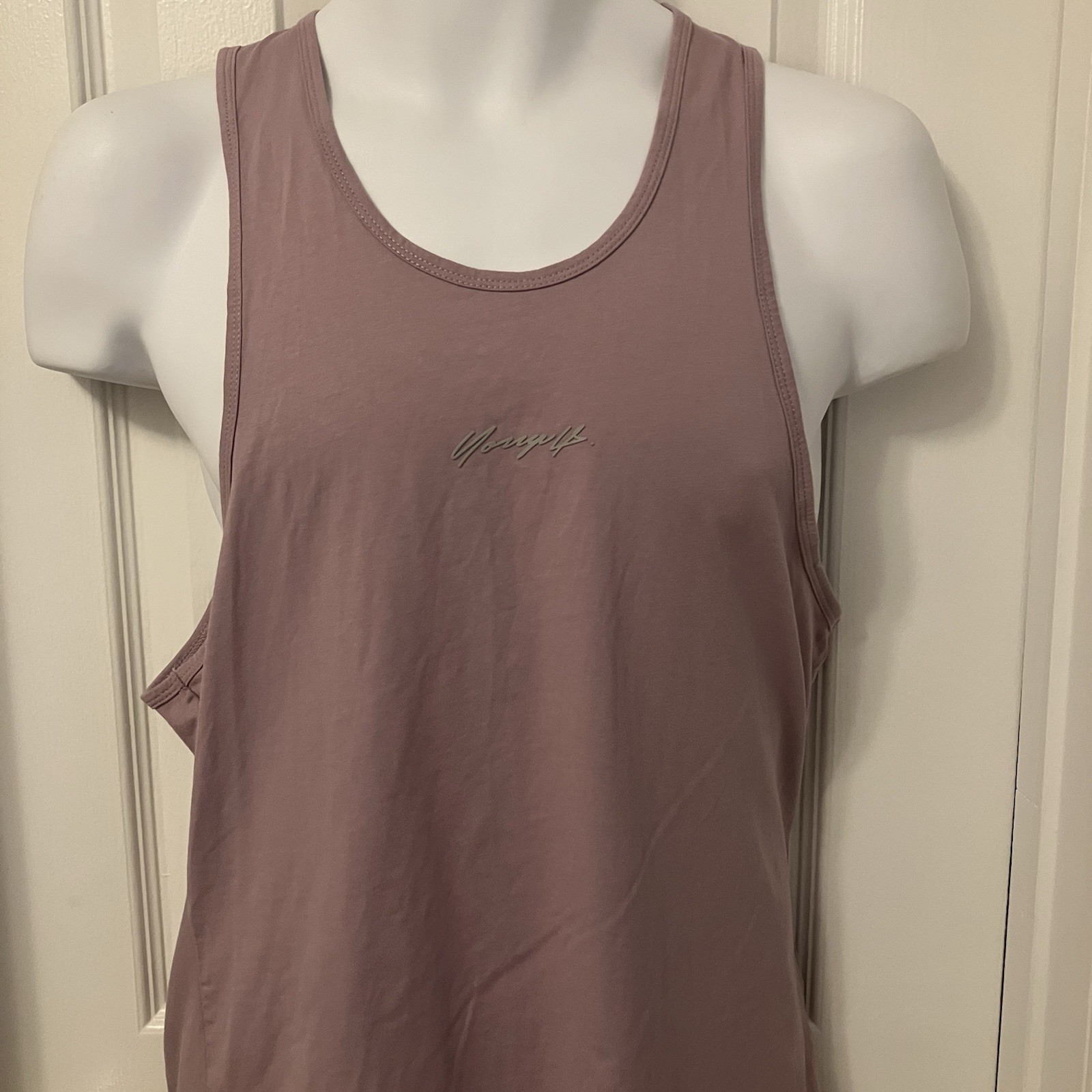YoungLA Scoop Neck Tank Top Sleeveless T Shirt Purple Sz Medium Men’s Women’s