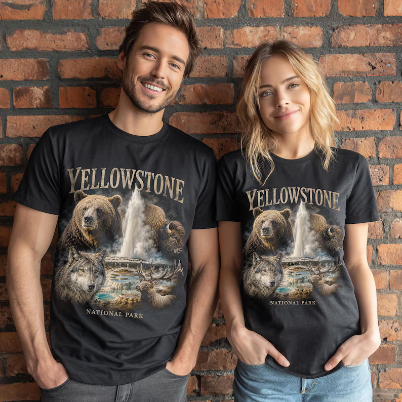Yellowstone National Parks Comfort Tee