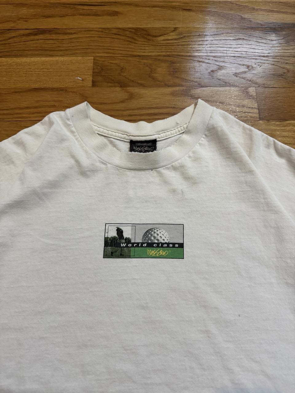 Vintage 90s Mossimo Golf T Shirt World Class Cozumel Mexico Distressed