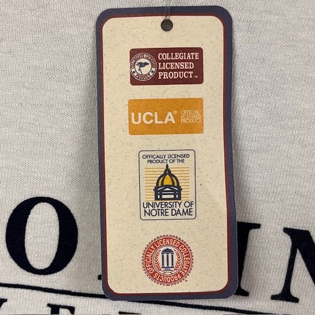 MV Sport T-Shirt Mens L Old Dominion University ODU White Collegiate Tee Classic