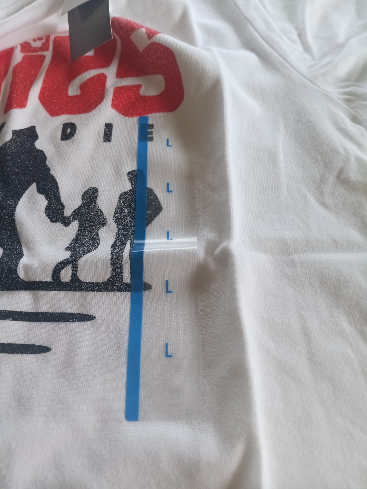 The Goonies T Shirt Adult Large Never Say Die Graphic White Red Black .NWT