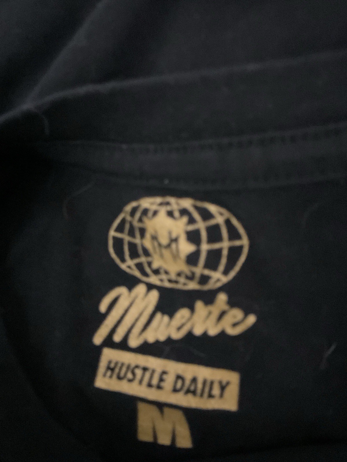Muerte Hustle Daily ‘Born Blessed’ Graphic T-Shirt