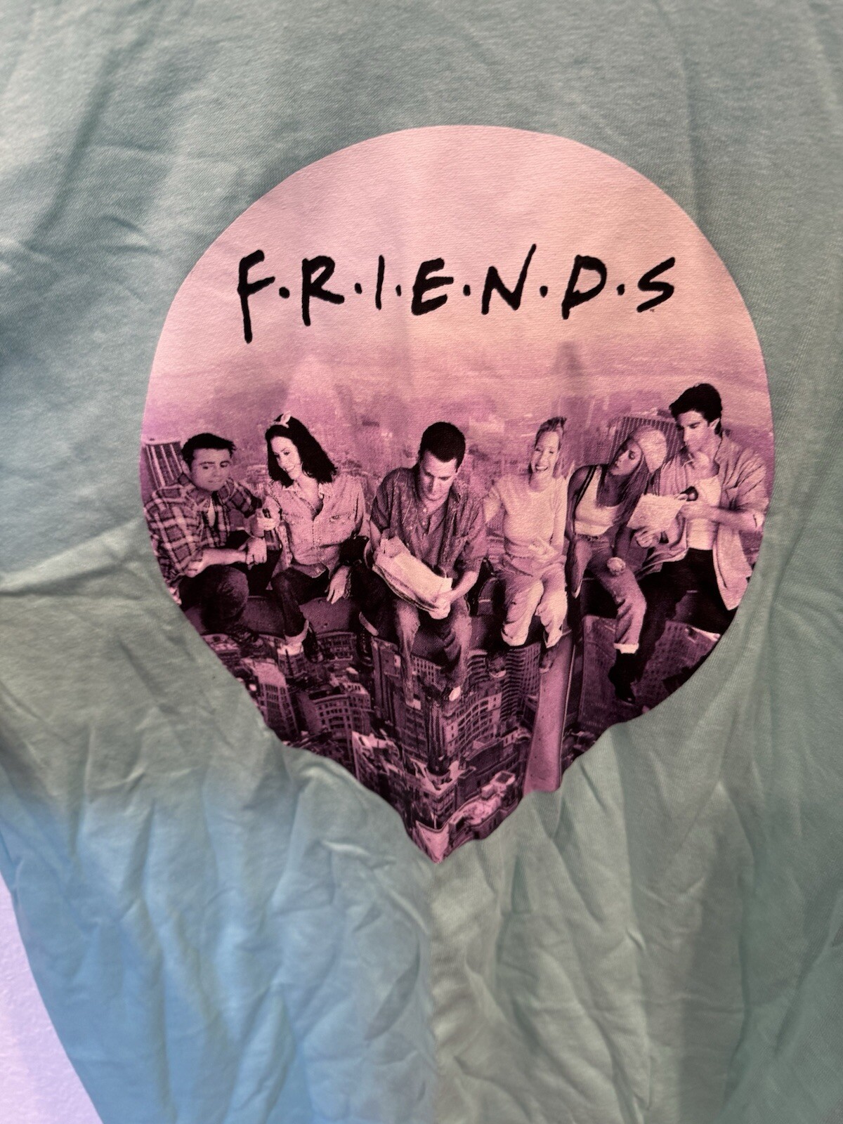 NBC FRIENDS TV Show Sitcom Unisex Reunion Jennifer, Lisa Matt, Cox T-shirt XL