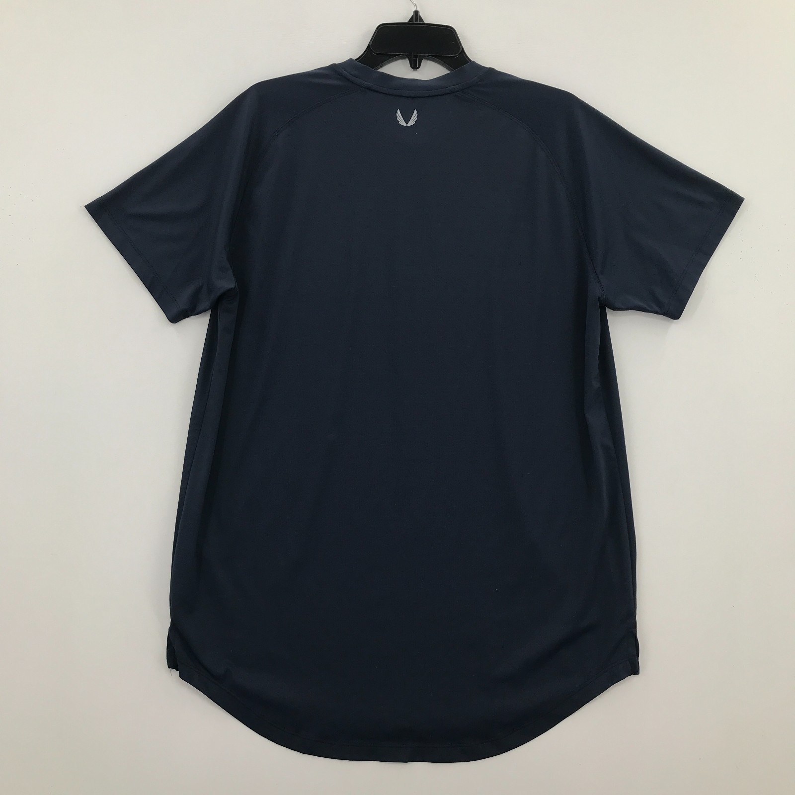 ASRV Shirt Mens Large L Navy Blue Aerosilver DSG-0660 Crew Short Sleeve Tee Men