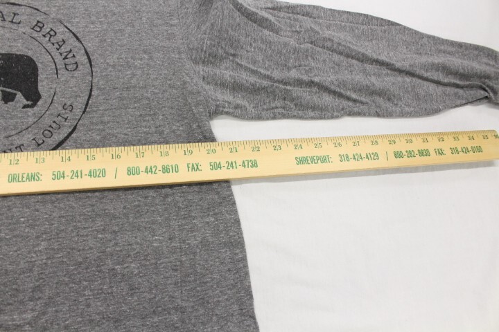 The Normal Brand Dark Gray Heather Long Sleeve Pocket Shirt Men’s XL