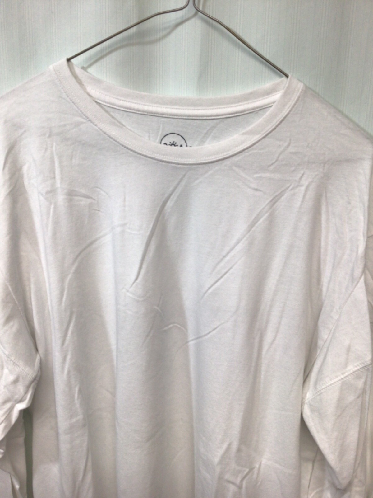 30A White XL Long Sleeve T Shirt T11 (Made from Recycled Plastic Bottles)