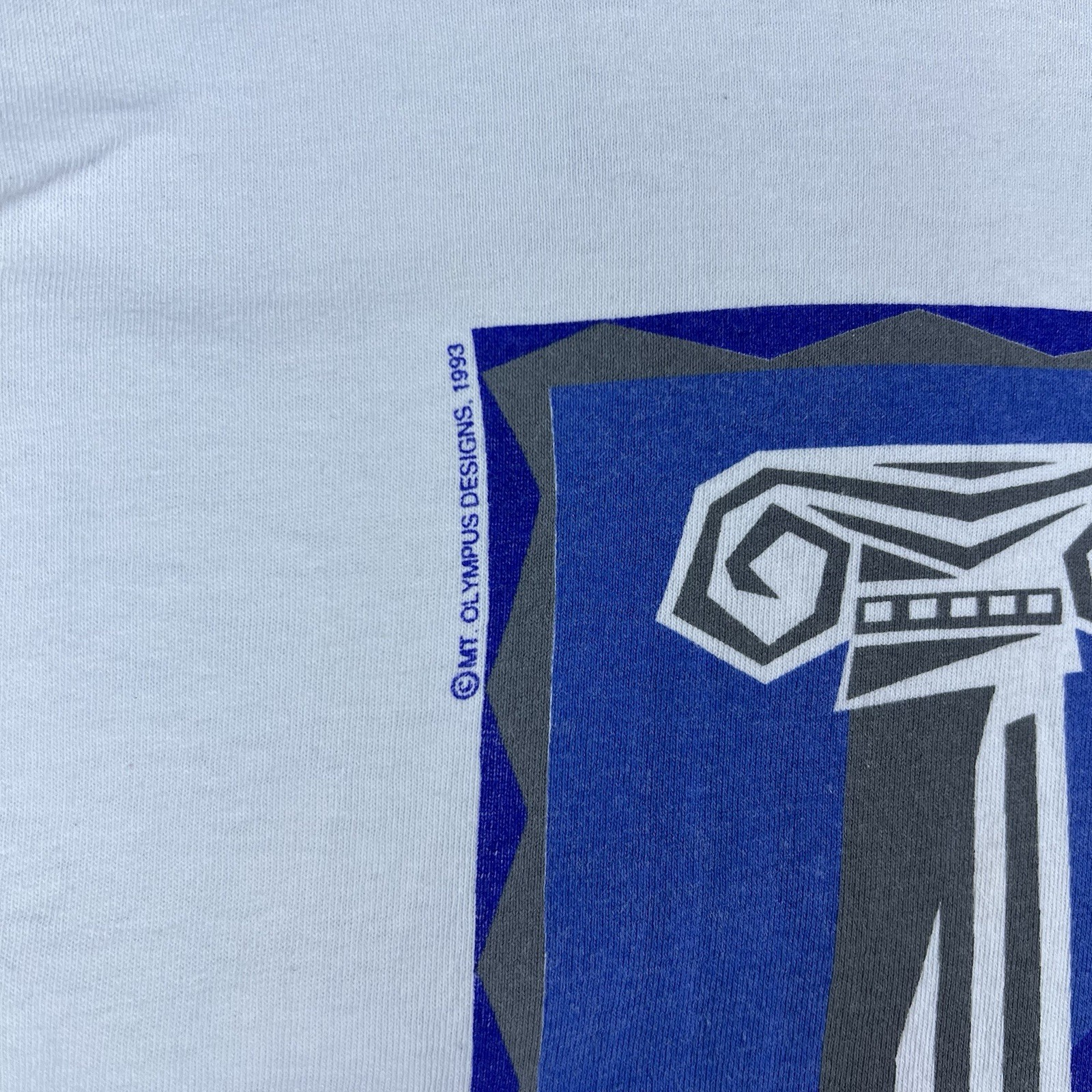 Vtg Murina 1993 Greece Men’s T-Shirt White Single Stitch Made In USA Size XL