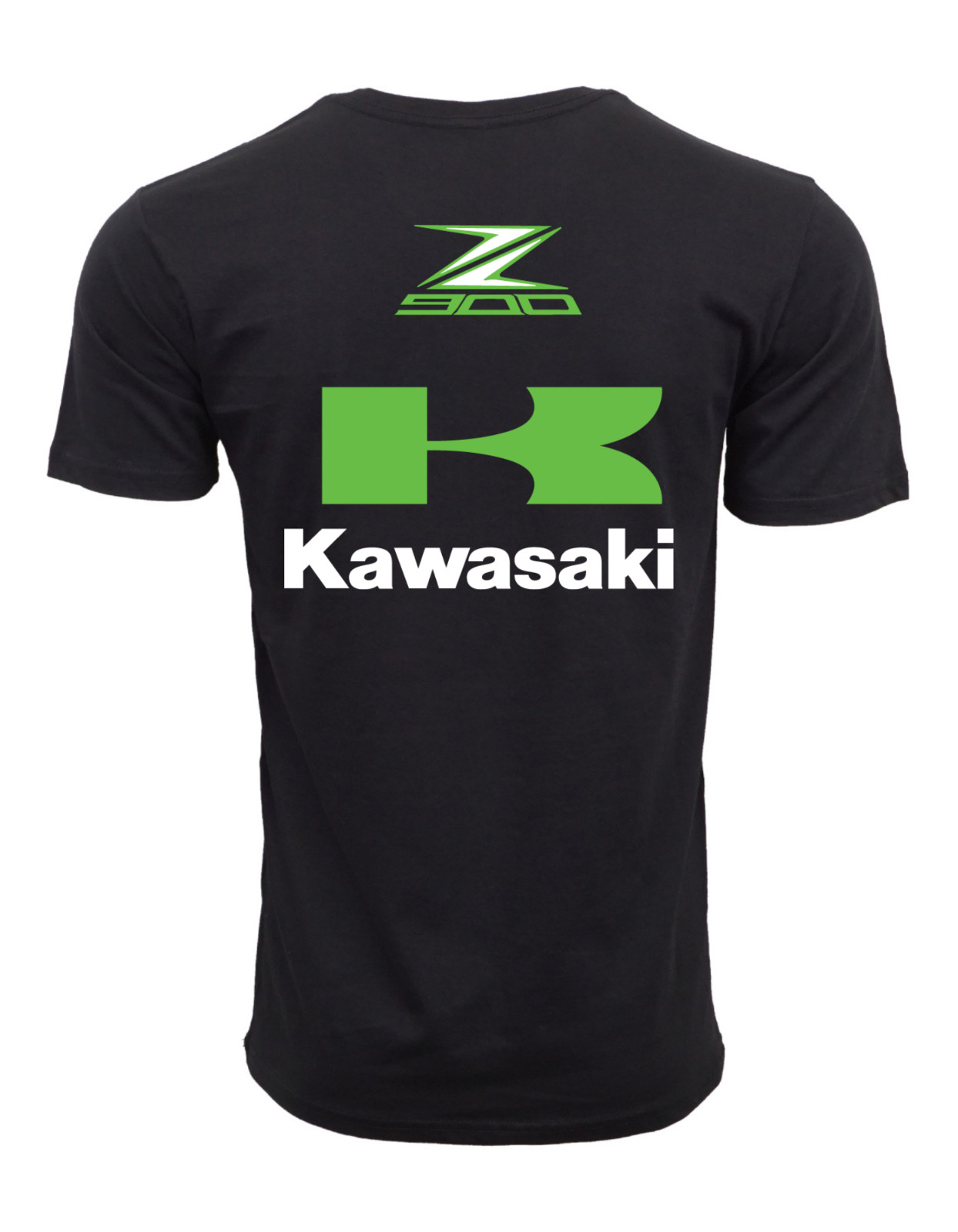 KAWASAKI MOTORCYCLE Z900 GRAPHIC T SHIRT BLACK