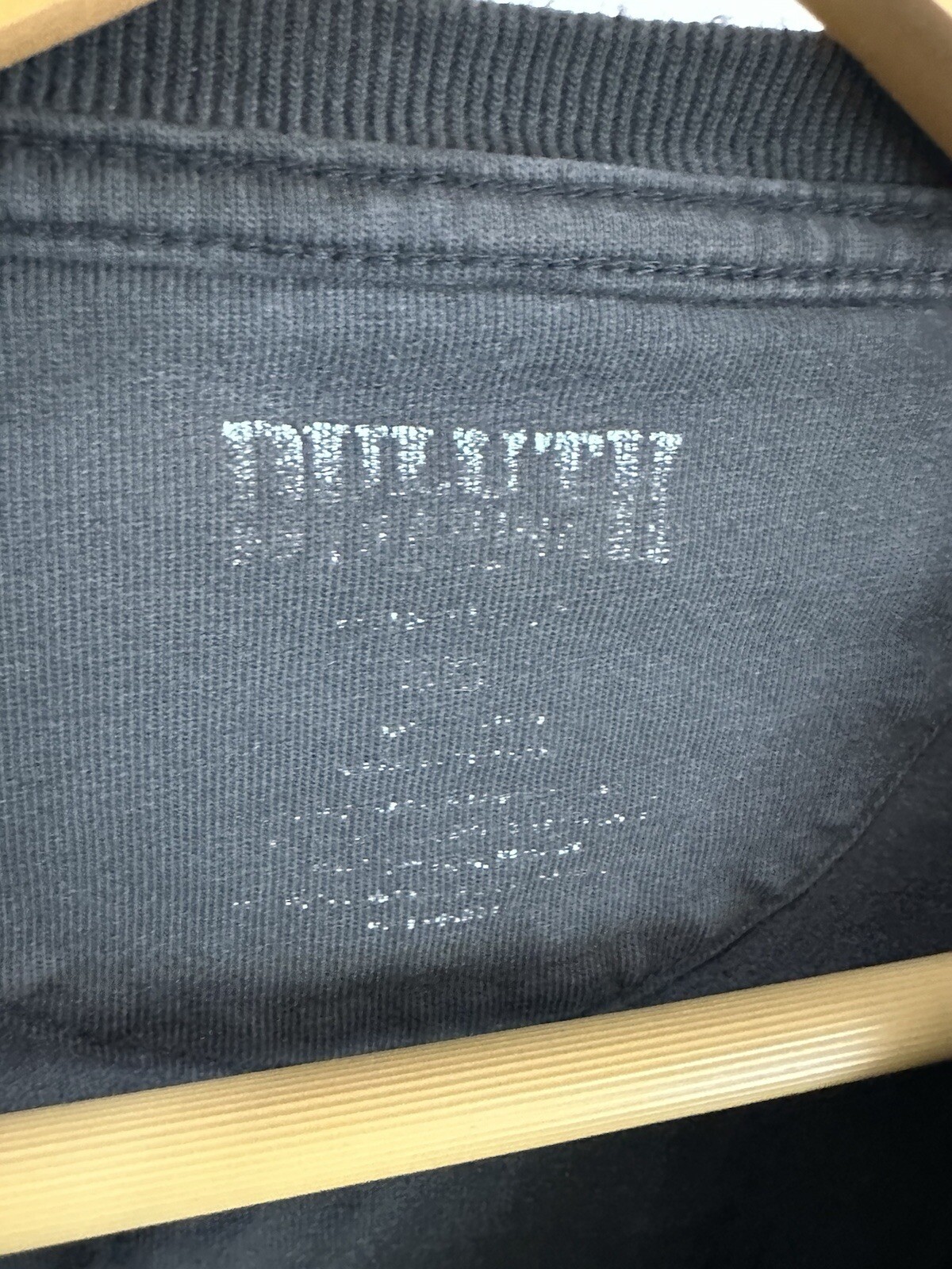VTG Duluth Gradient Sun Faded Worn Down Cotton Distressed Pocket T-Shirt 3XL
