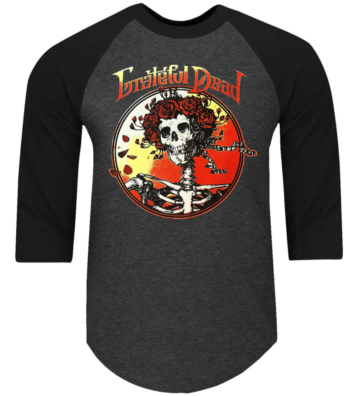 Grateful Dead Rock Band Raglan 3/4 Sleeve (Multiple Variations)