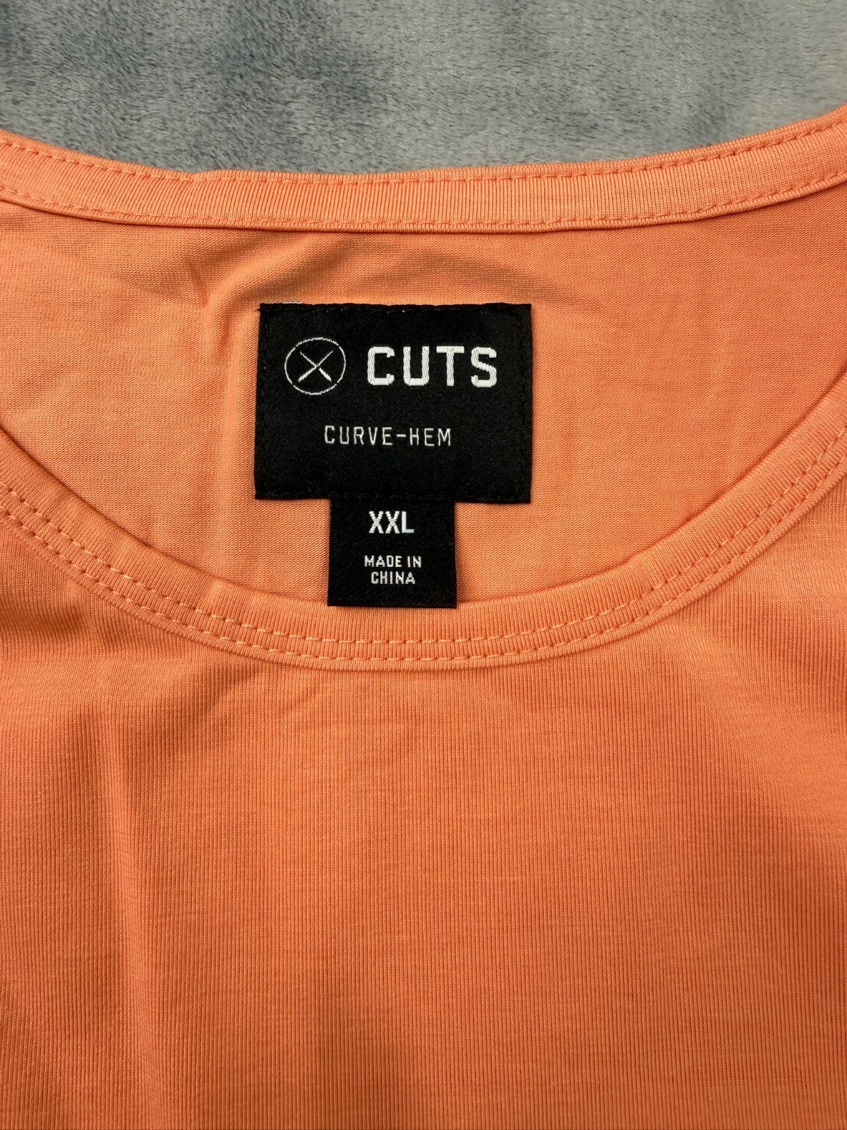 Cuts Clothing Short Sleeve Crew Curve Fit T-Shirt Men’s XXL 2XL Sunset Pyca Pro