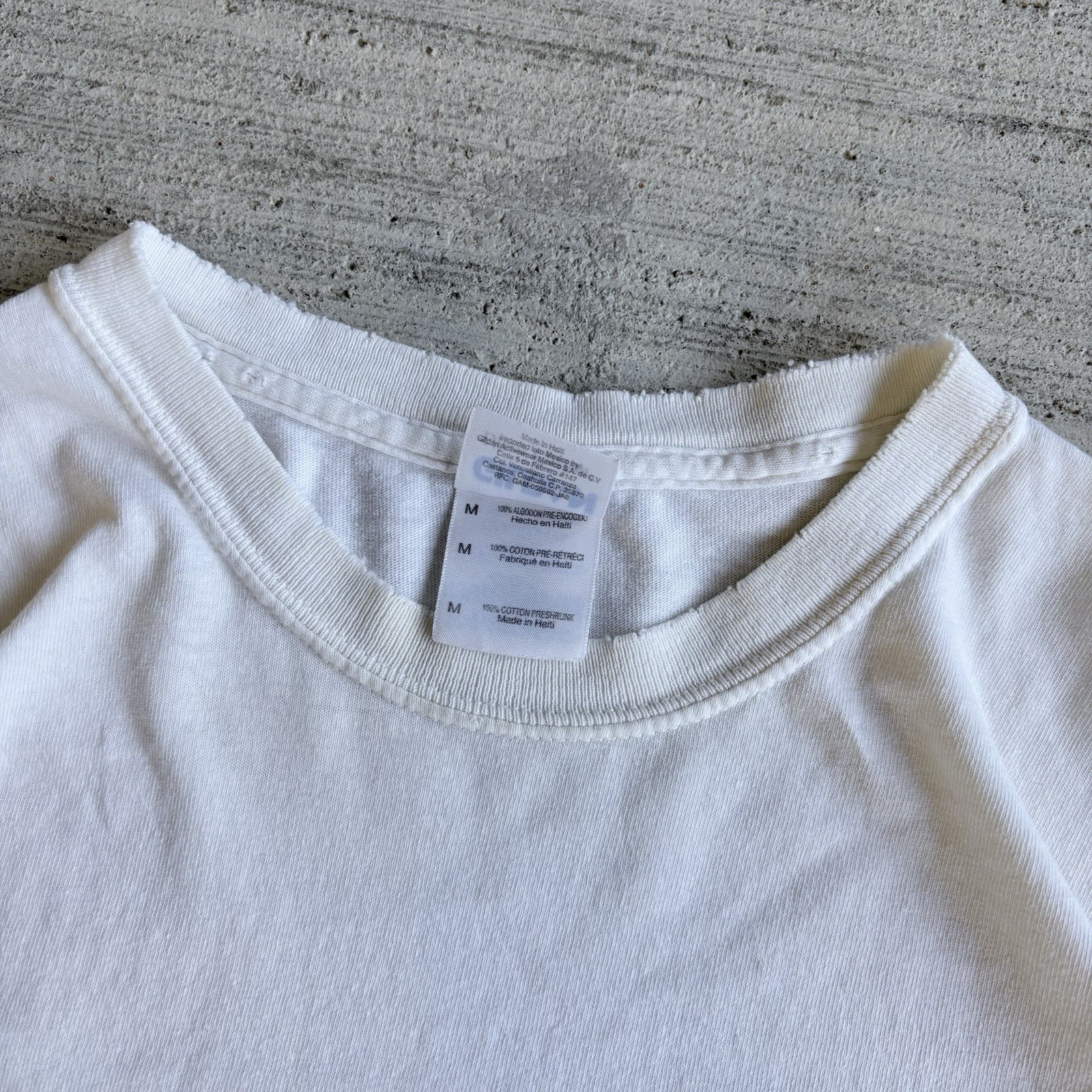 Comfort Colors Telluride Colorado Mountains Graphic White Tee M Crewneck SS
