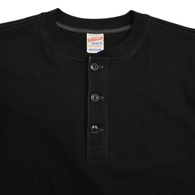 WHITESVILLE HENLEY NECK Short Sleeve 1-PACK T-SHIRT – [ WV79681] Made in Japan
