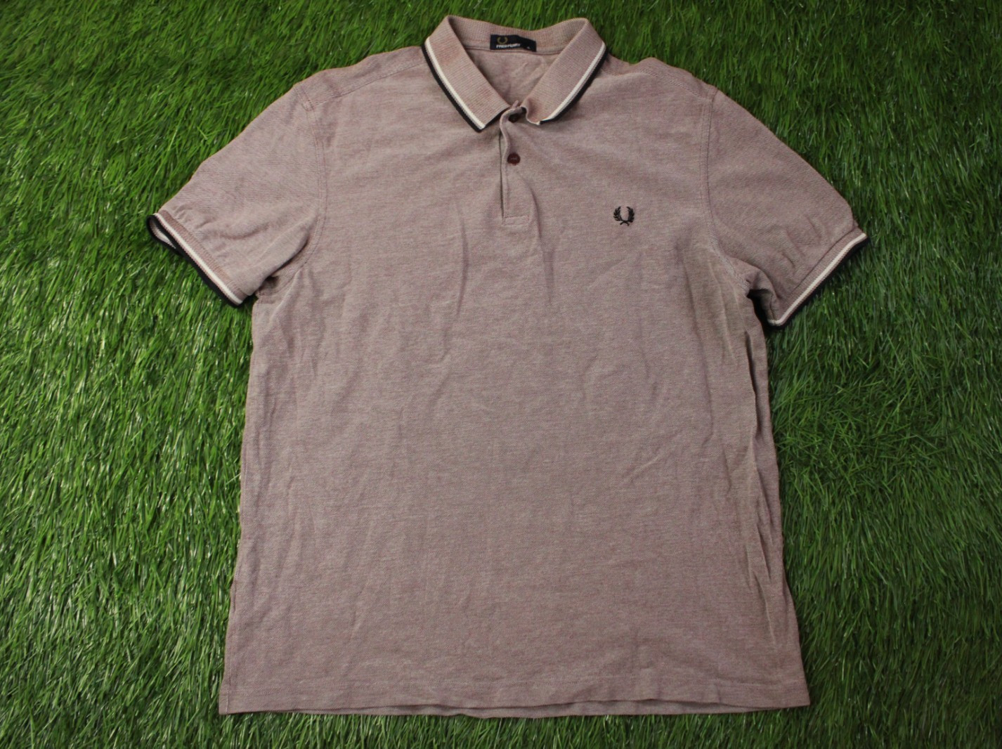 FRED PERRY ORIGINAL CLASSIC MEN CASUAL SHORT SLEEVE POLO SHIRT JERSEY SIZE XL