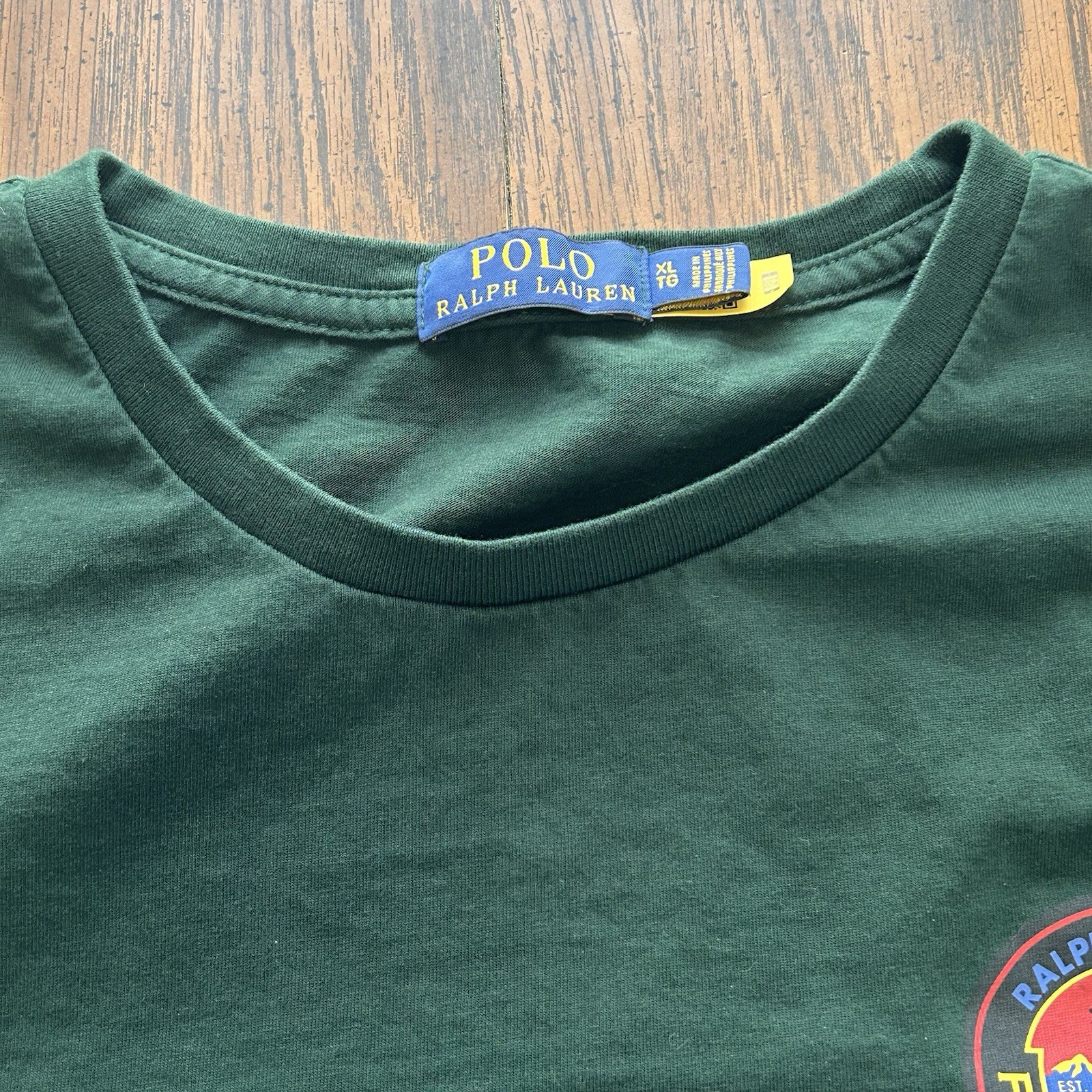 Polo Ralph Lauren Sportsman Terrain Wildlife Long Sleeve T-Shirt Mens Size XL