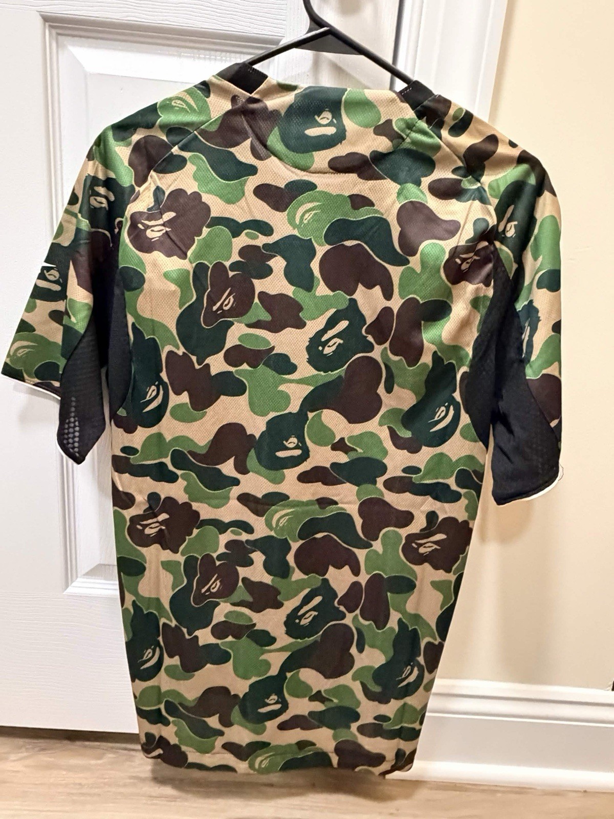 Adidas x BAPE ABC Camo Football Soccer Jersey Green KB2202 A Bathing Ape Collab