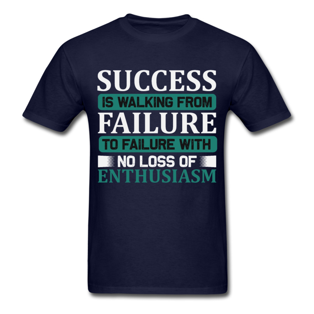 Success is walking from failure Inspirational Quote Tshirt motivational T-Shirt