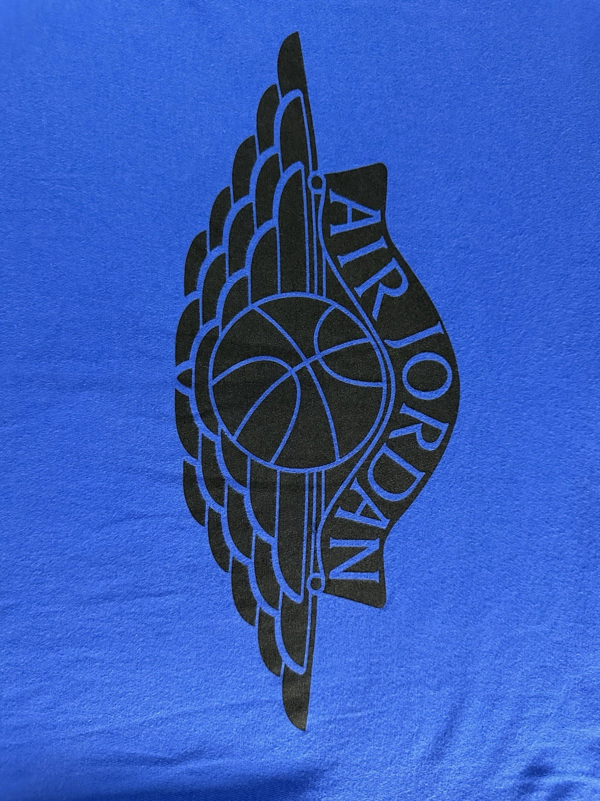 Jordan Air Jordan Wings Shirt Mens L Blue Graphic Tee Basketball Streetwear