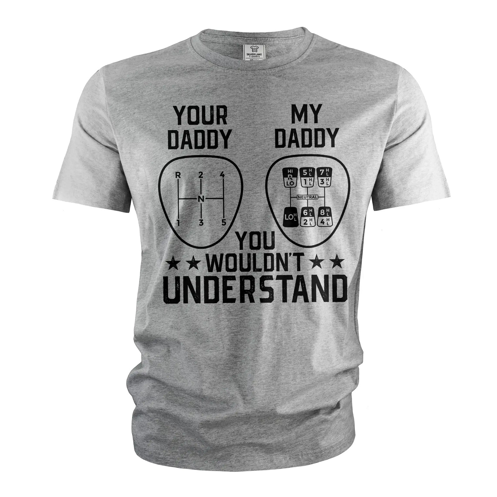 Men’s Funny car guy T-shirt manual shift your daddy my daddy tee shirt garage T
