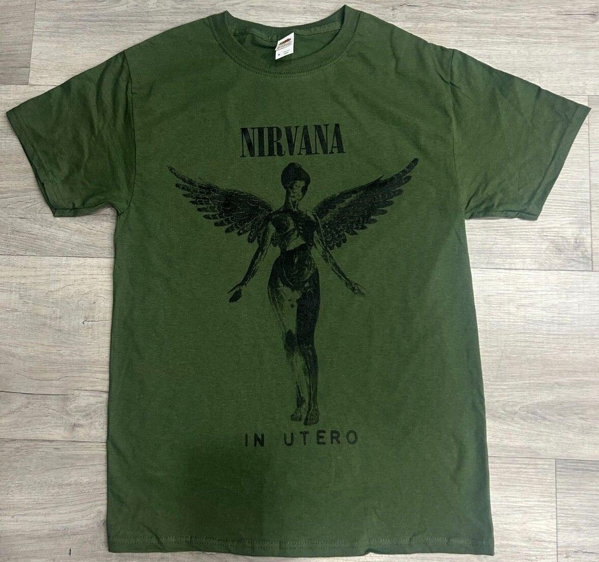 NIRVANA UTERO HEAVY METAL BAND T Shirt (Multiple Variations)
