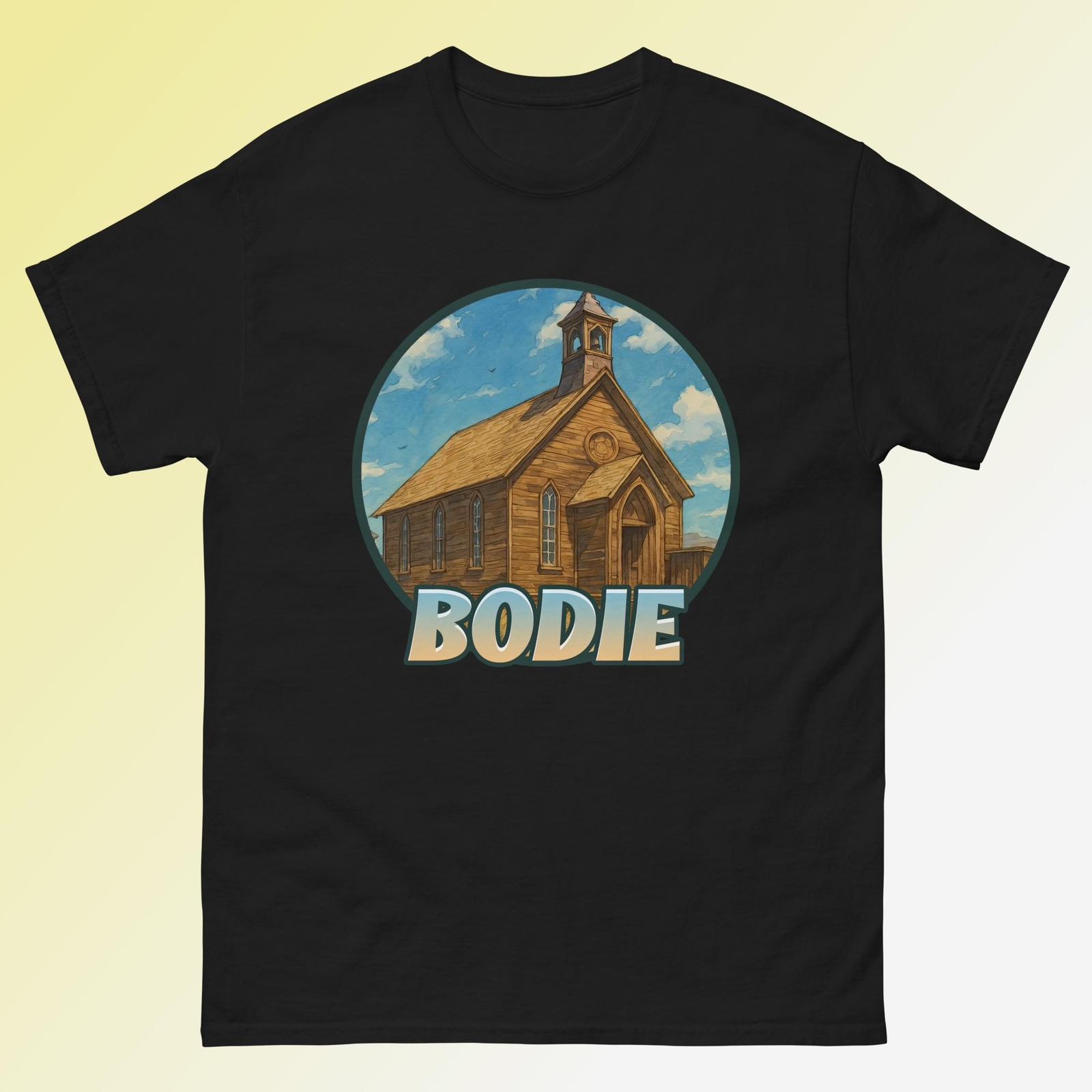 Bodie – California Design 1 – Unisex Short Sleeve T-Shirt