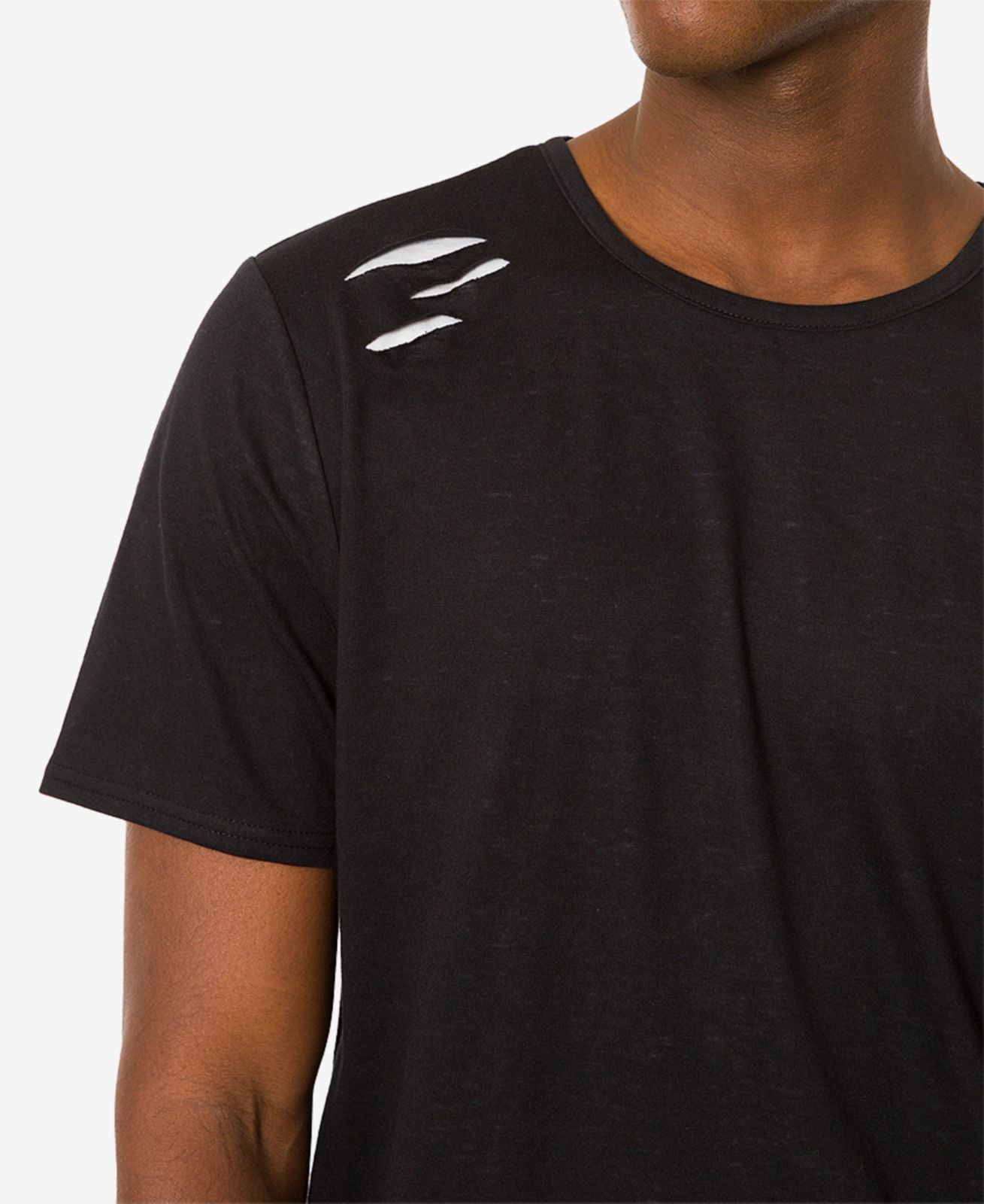New $115 Jaywalker Mens Black White Short-Sleeve Tee Crew-Neck T-Shirt Size Xs