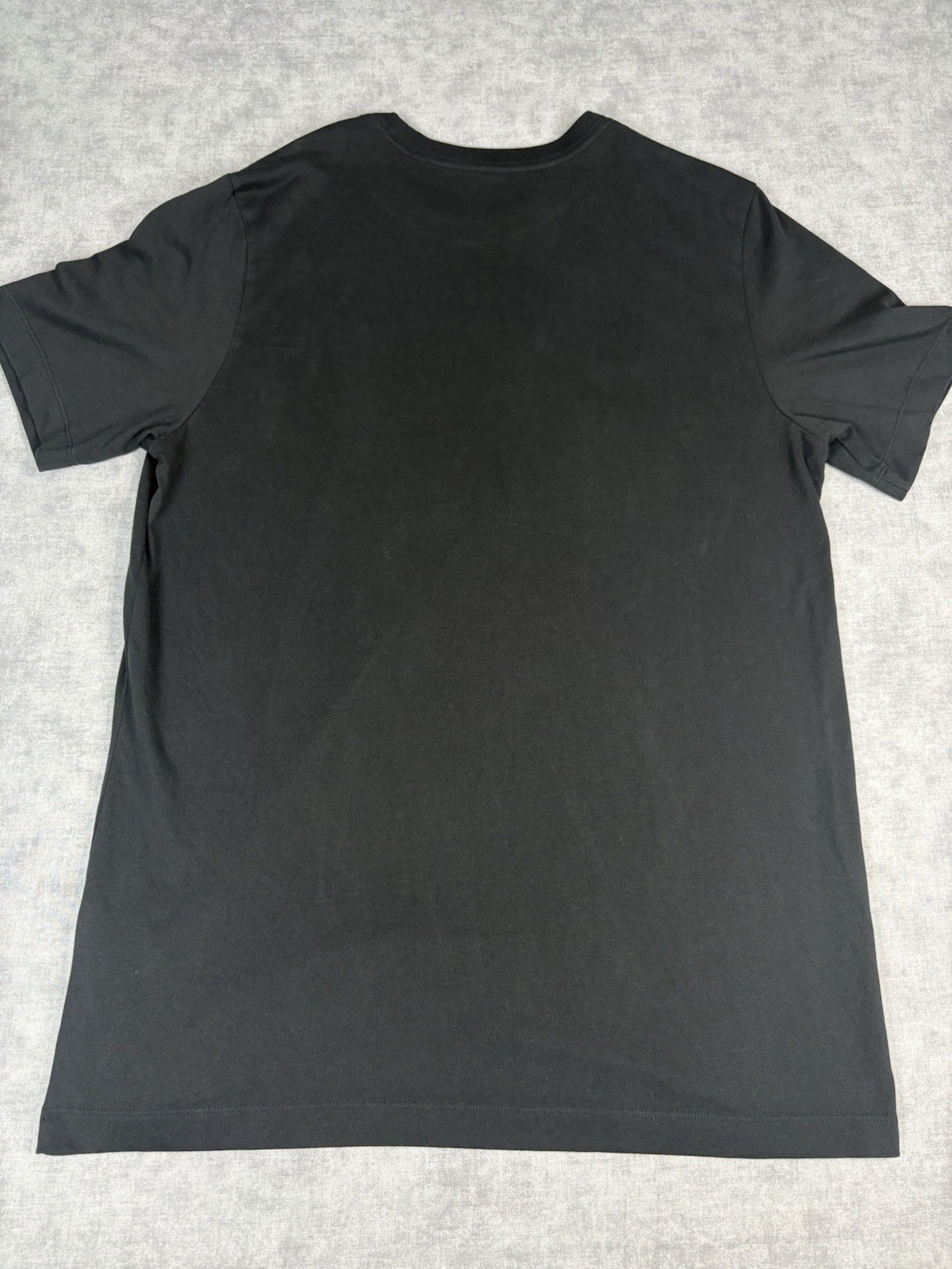 Nike Dri-FIT Soccer Graphic T-Shirt Mens Large Black Red Short Sleeve Tee